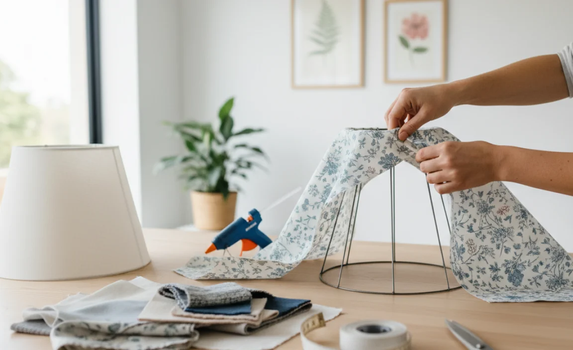 How To Recover Lamp Shade: Tips And Steps For A Fresh Look