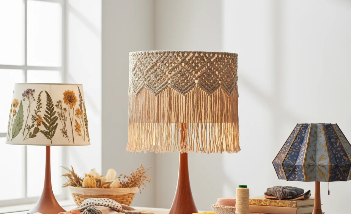 How To Redo A Lamp Shade: Creative Ideas For Transformation