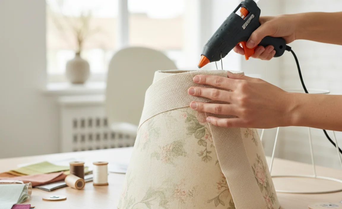 How to Redo a Lamp Shade