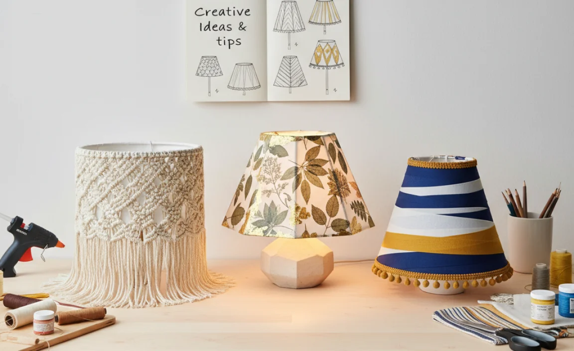 How To Redo A Lampshade: Creative Ideas And Tips