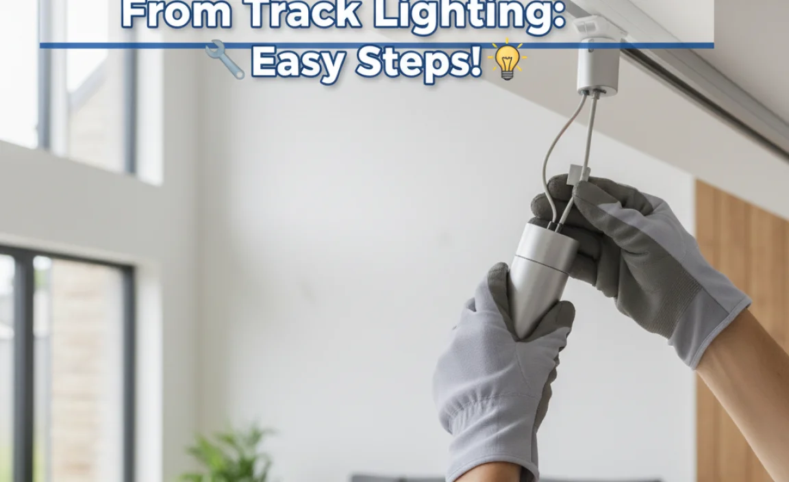 How To Remove Lights From Track Lighting: Easy Steps!