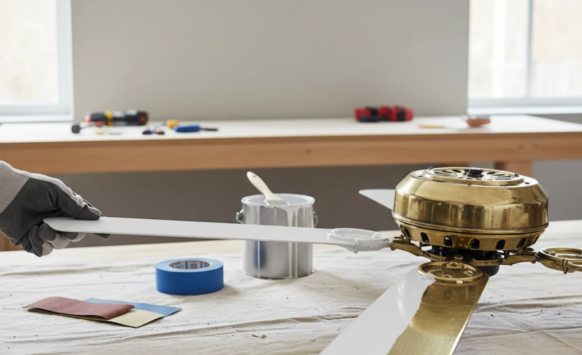 How to Repaint a Ceiling Fan