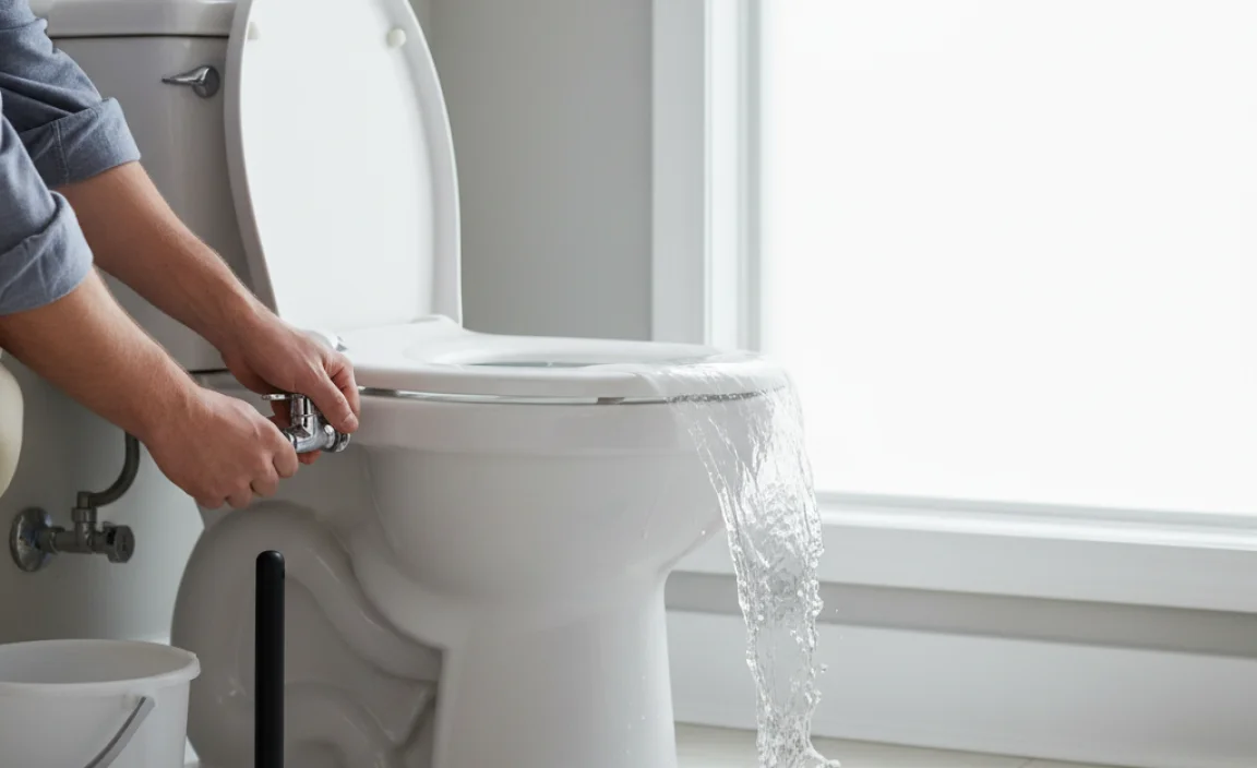 How to Stop a Toilet from Overflowing