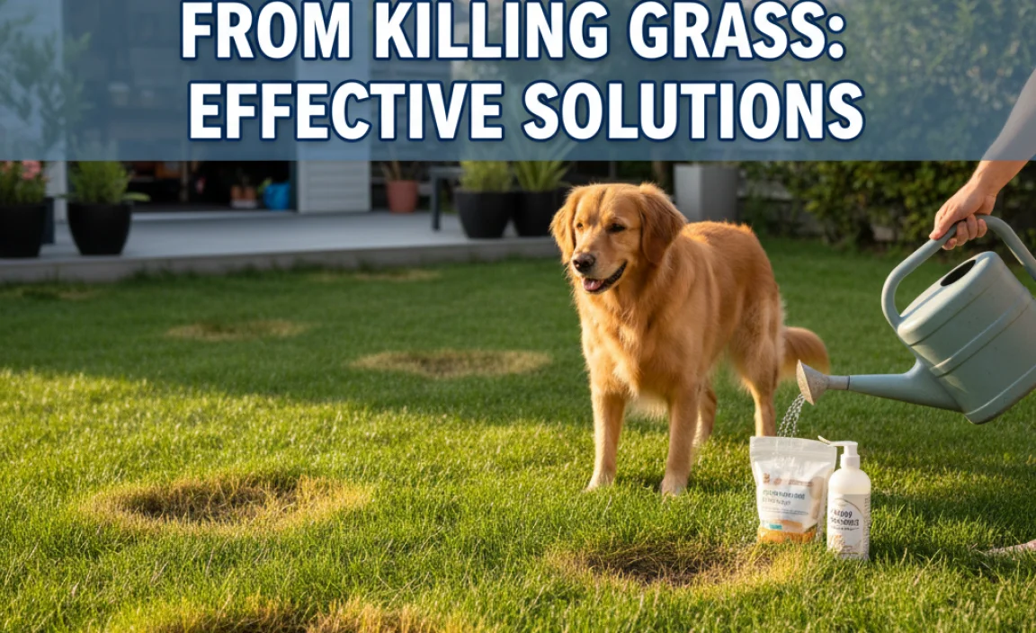 How To Stop Dog Urine From Killing Grass: Effective Solutions
