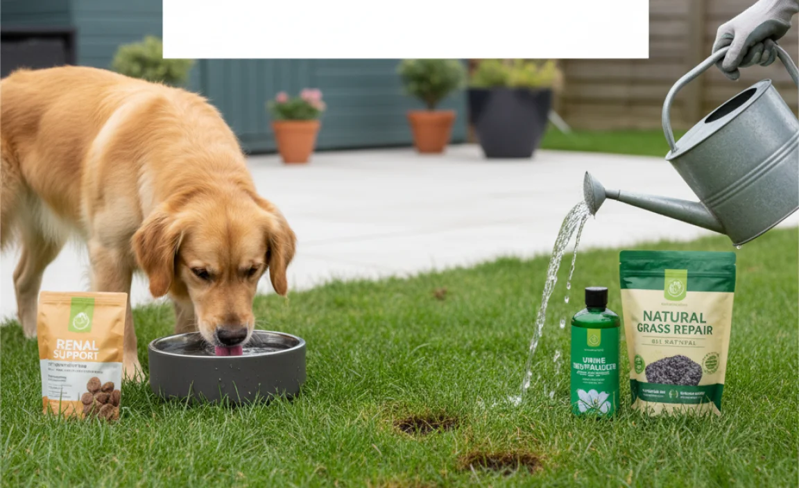 How To Stop Dog Urine From Killing Grass Naturally