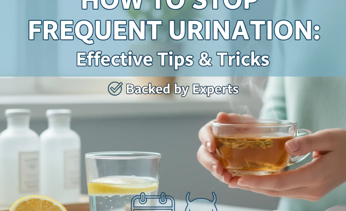 How To Stop Frequent Urination: Effective Tips & Tricks