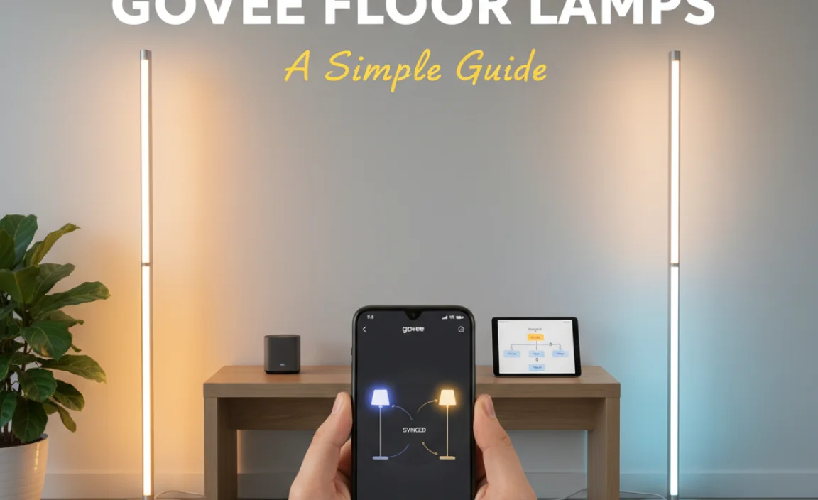 How To Sync Two Govee Floor Lamps: A Simple Guide