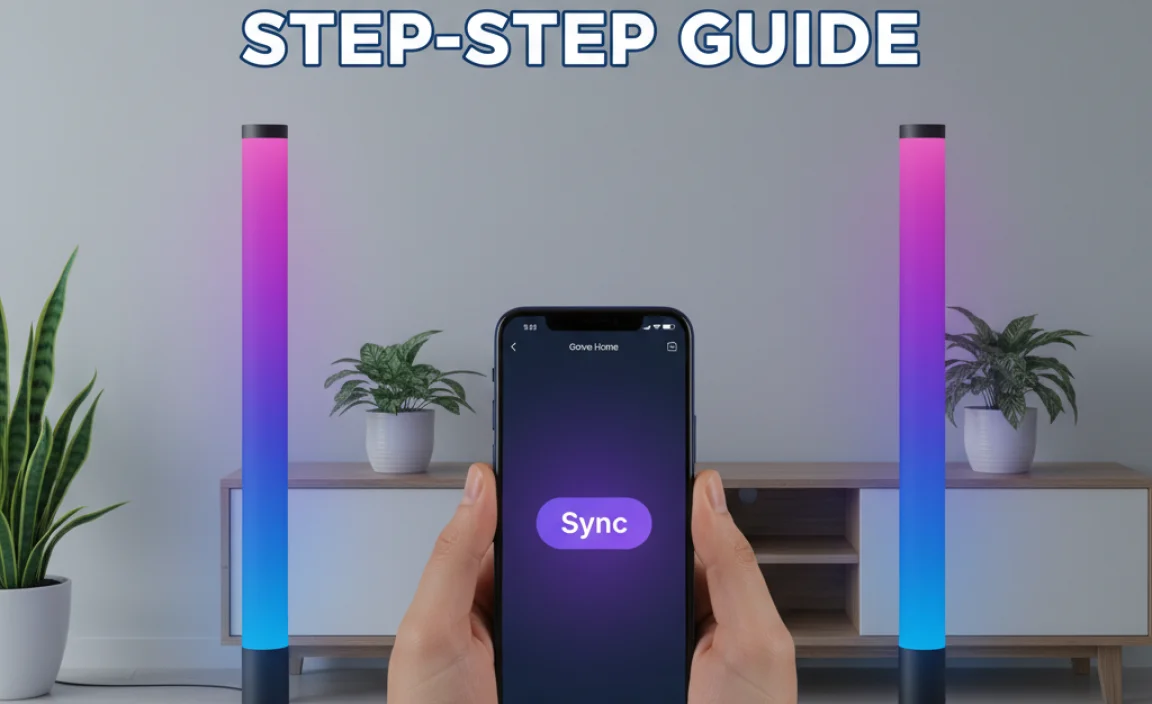 How To Sync Two Govee Floor Lamps: Step-By-Step Guide
