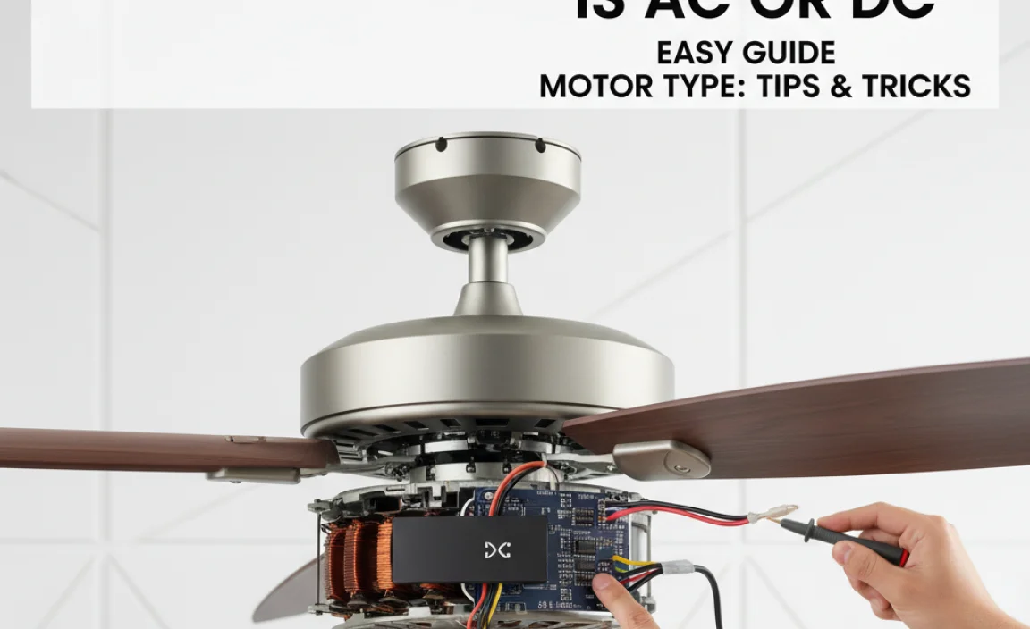 How To Tell If Ceiling Fan Is Ac Or Dc Motor: Tips And Tricks