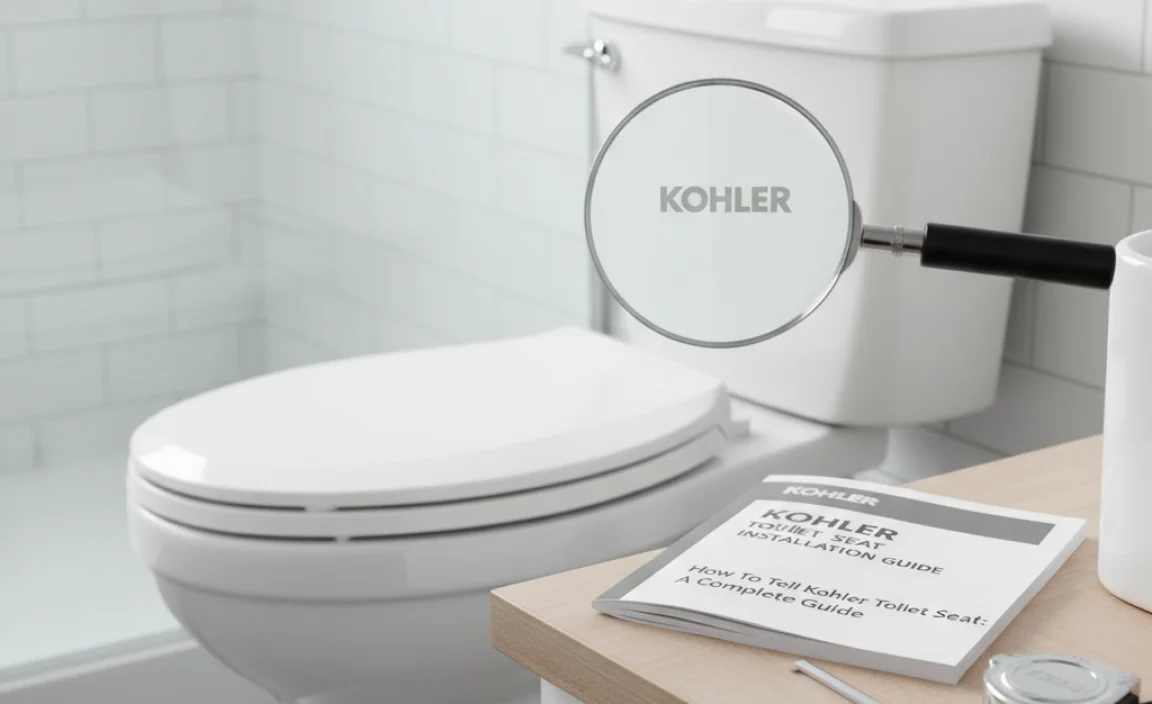 How To Tell Kohler Toilet Seat: A Complete Guide