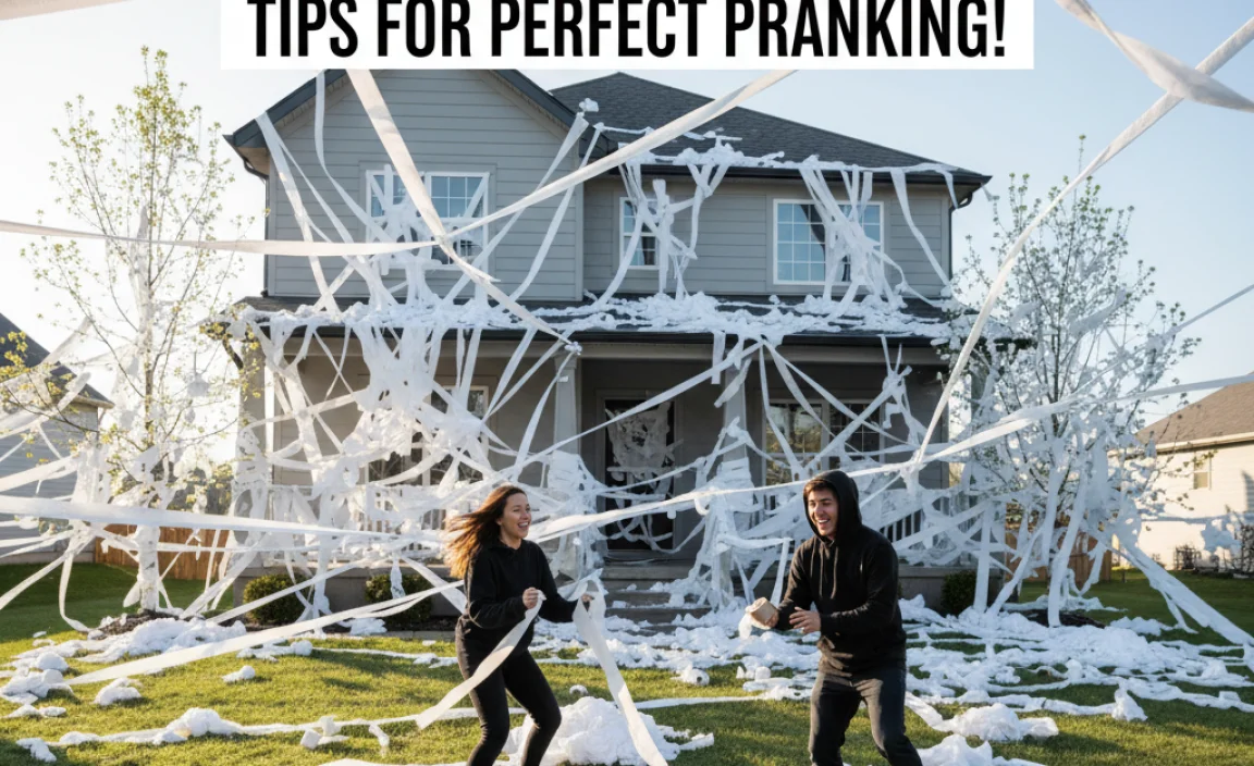 How To Toilet Paper A House: Tips For Perfect Pranking!