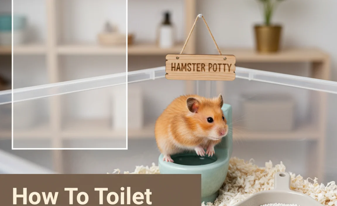 How to Toilet Train Hamsters