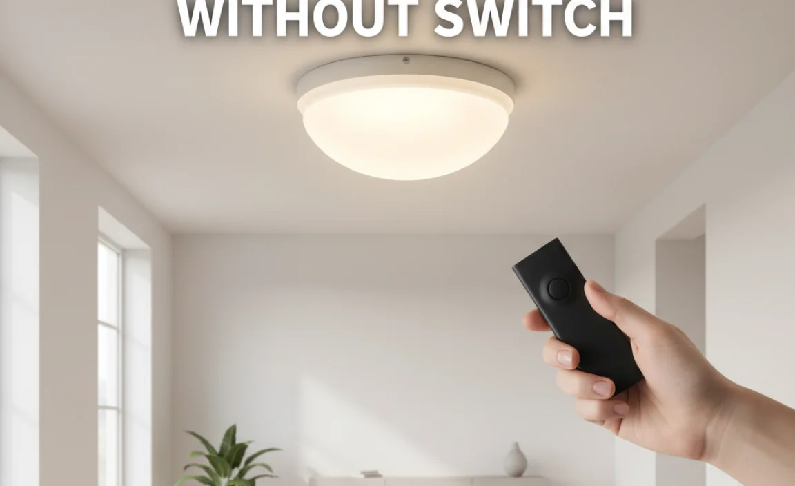 How To Turn Off A Motion Sensor Light Without Switch