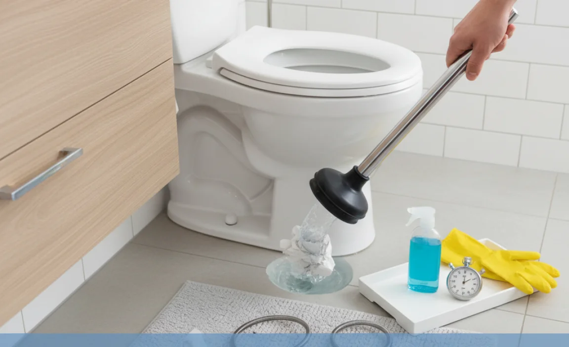 How To Unclog A Toilet In 5 Minutes: Quick Tips And Tricks