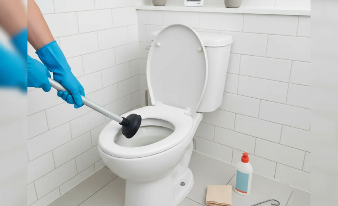 How to Unclog a Toilet in 5 Minutes