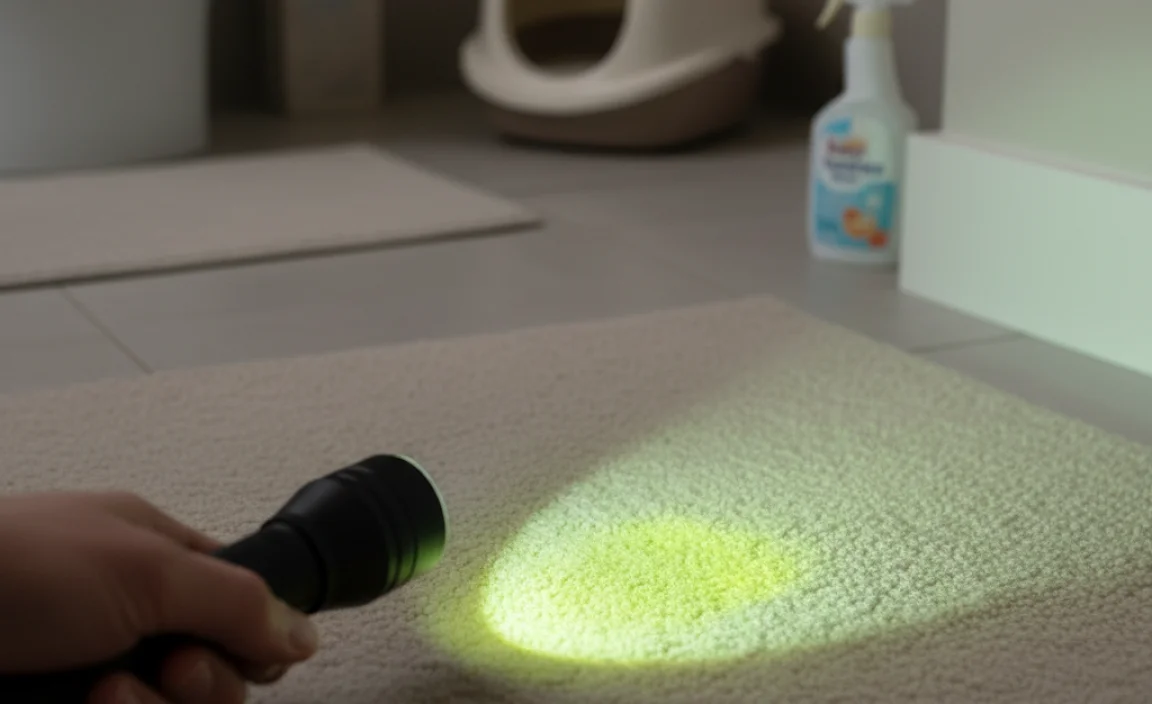 How to Use Black Light to Find Cat Urine