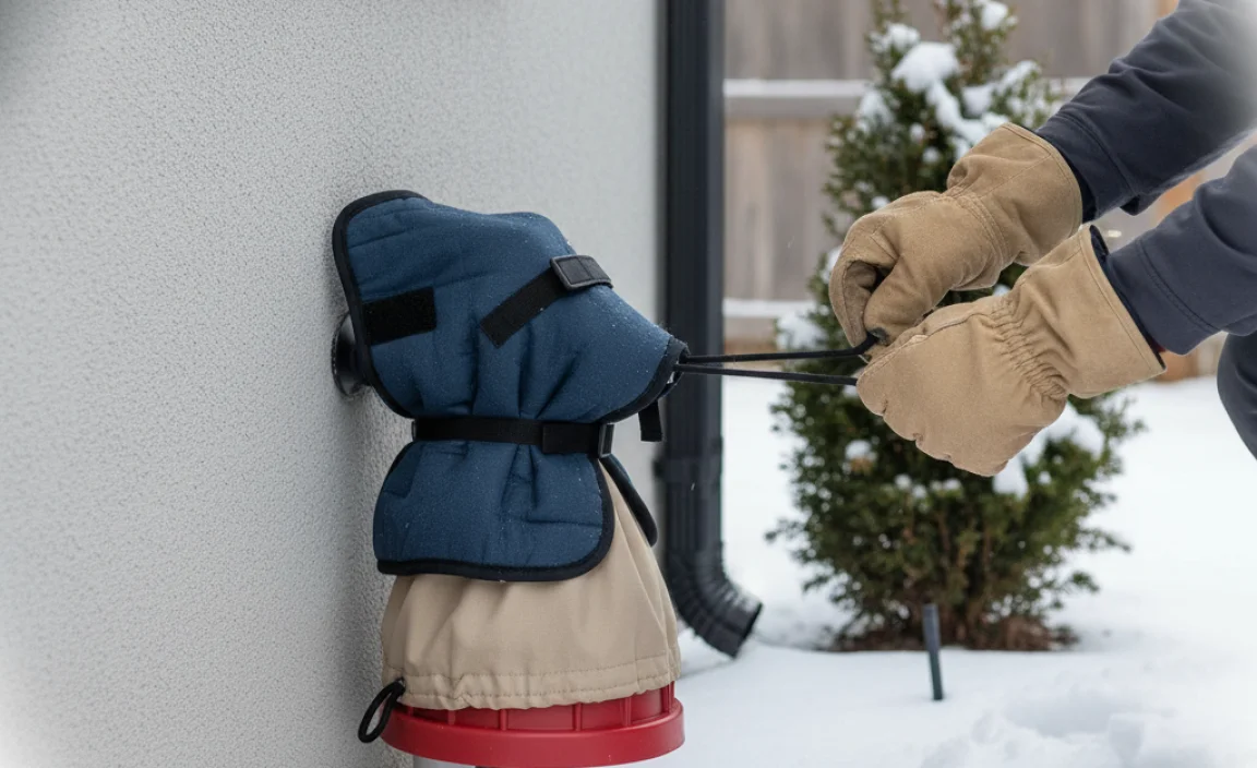 How to Wrap Outdoor Faucets for Winter