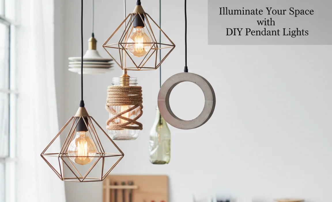 Illuminate Your Space with DIY Pendant Lights