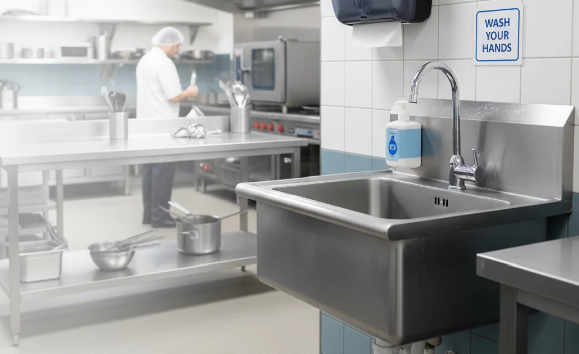 Importance of a Hand Sink in Food Establishments