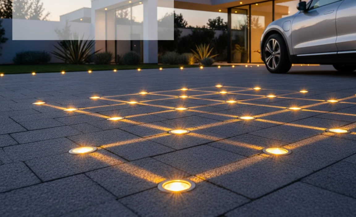 In Ground Lights For Driveway: Enhance Safety And Aesthetics