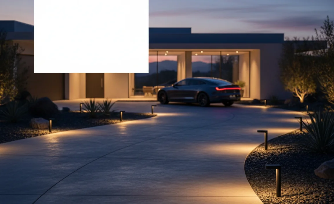 In Ground Lights For Driveway: Enhance Safety And Aesthetics