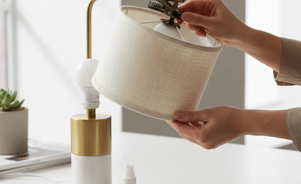 Installation and Maintenance of Clip On Lamp Shades