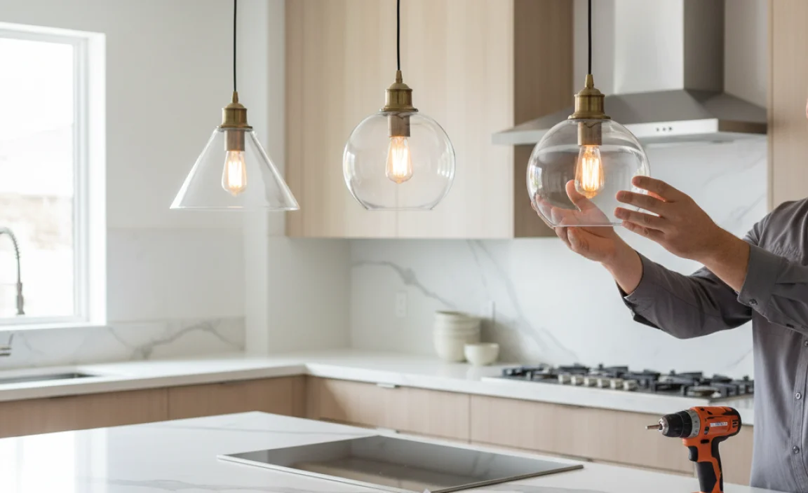 Installation Tips for Hanging Lights on Kitchen Islands