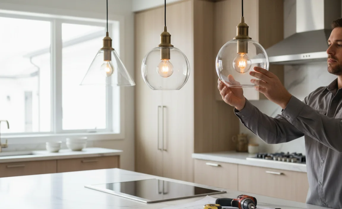 Installation Tips for Hanging Lights on Kitchen Islands
