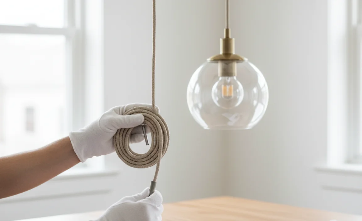 Installation Tips for Pendant Light Cords