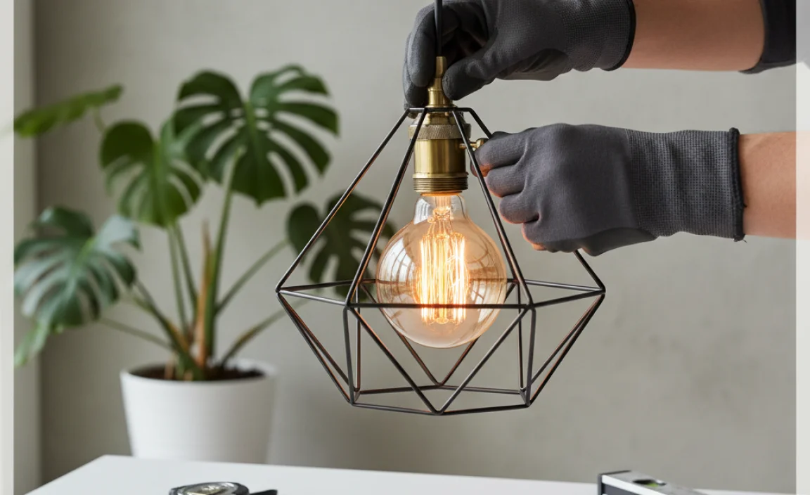 Installation Tips for Pendant Lights with Cages