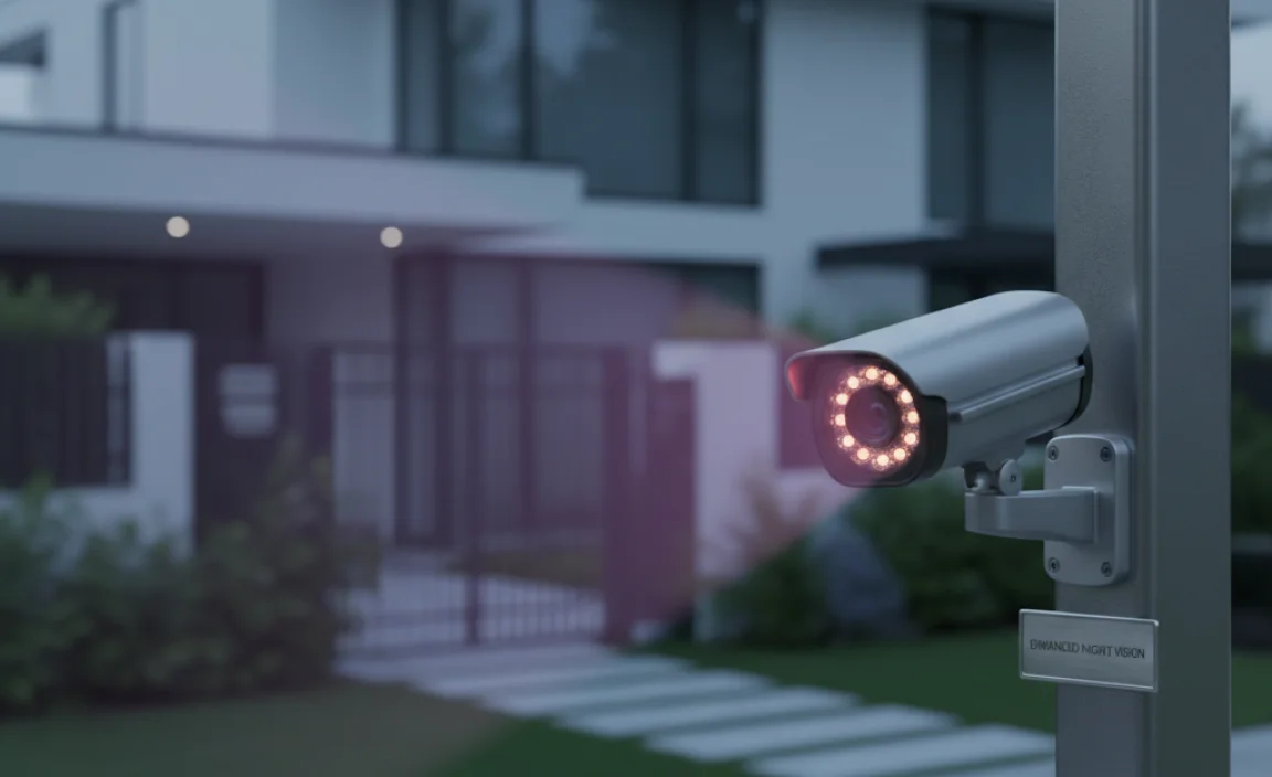 Ir Lights For Security Cameras: Enhancing Night Vision Security
