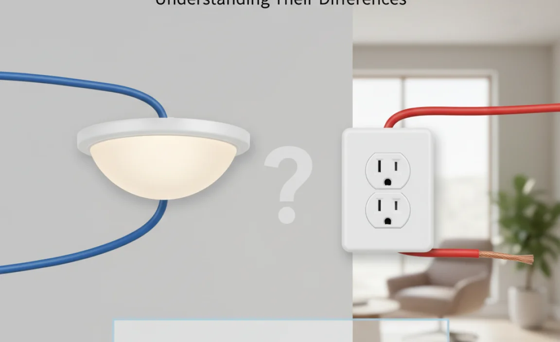 Is A Light Fixture An Outlet? Understanding Their Differences