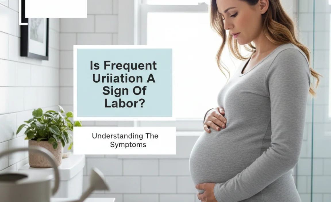 Is Frequent Urination A Sign Of Labor? Understanding The Symptoms