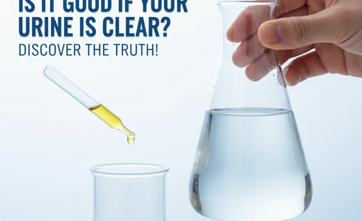 Is It Good If Your Urine Is Clear?