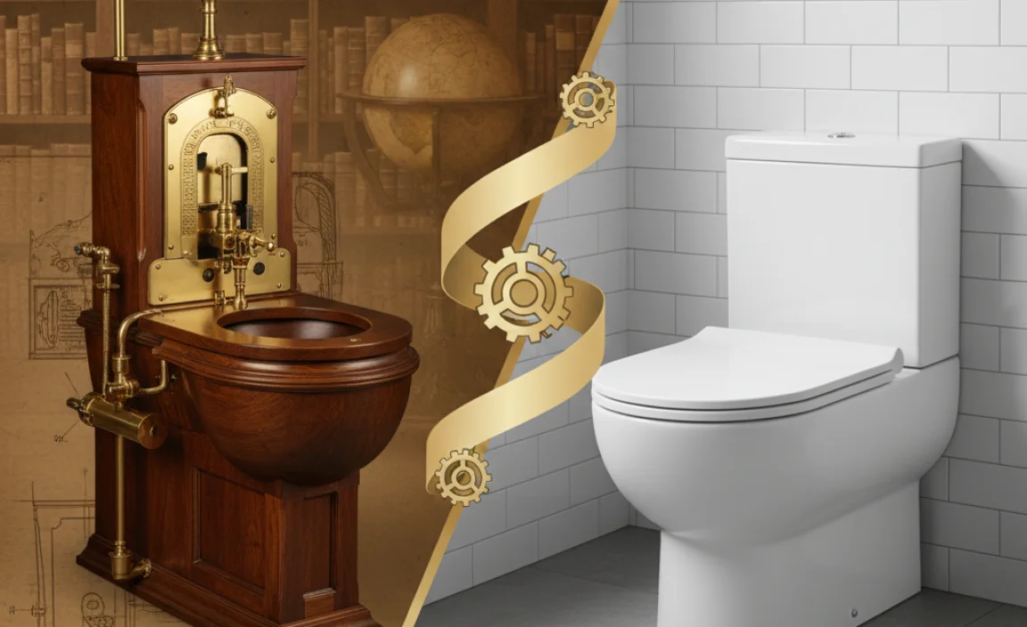 Joseph Bramhall and the Modern Flush Toilet