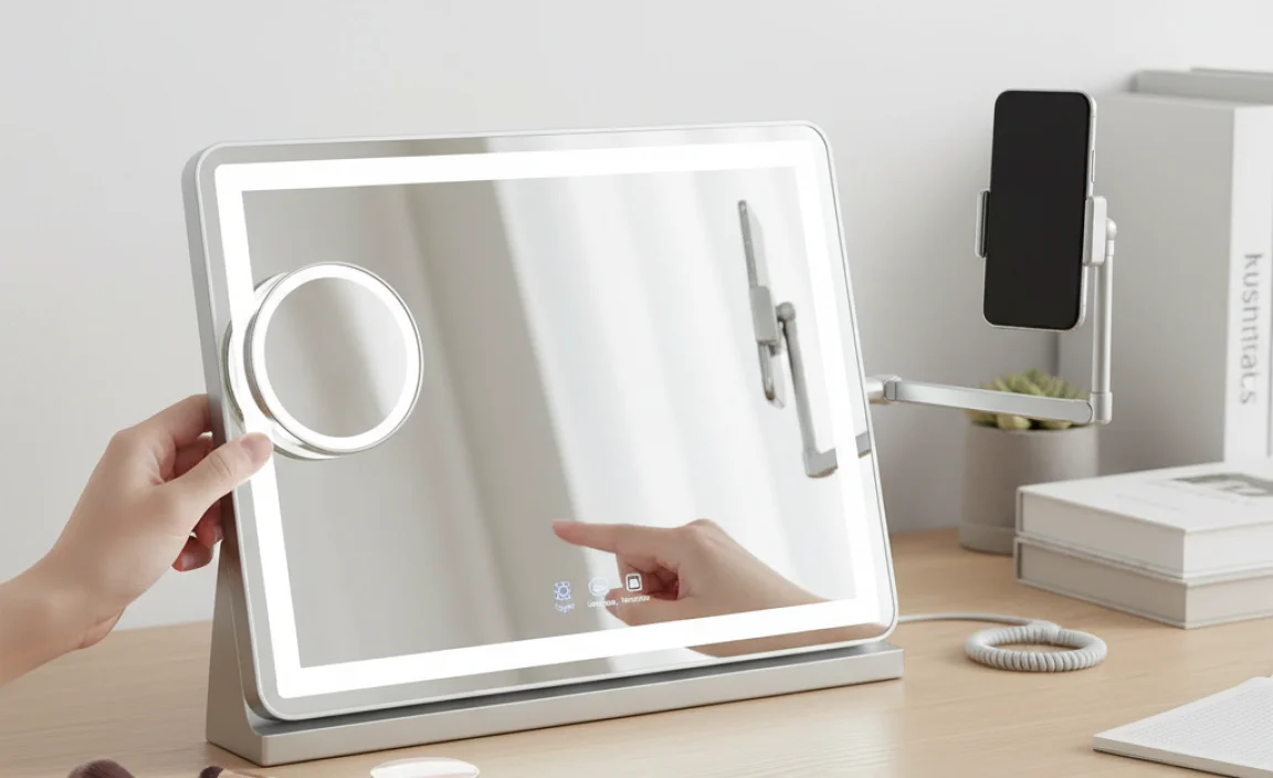 Key Features to Consider When Choosing a Desk Mirror