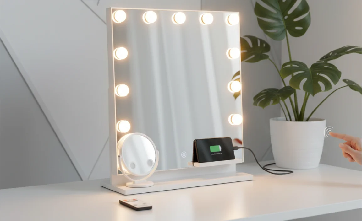 Key Features to Consider When Choosing a Desk Mirror