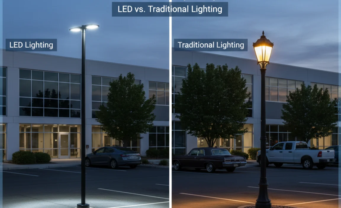 LED vs. Traditional Lighting