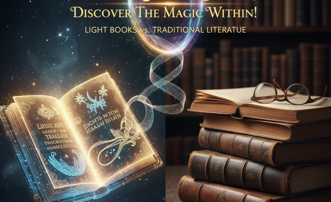 Light Books vs. Traditional Literature