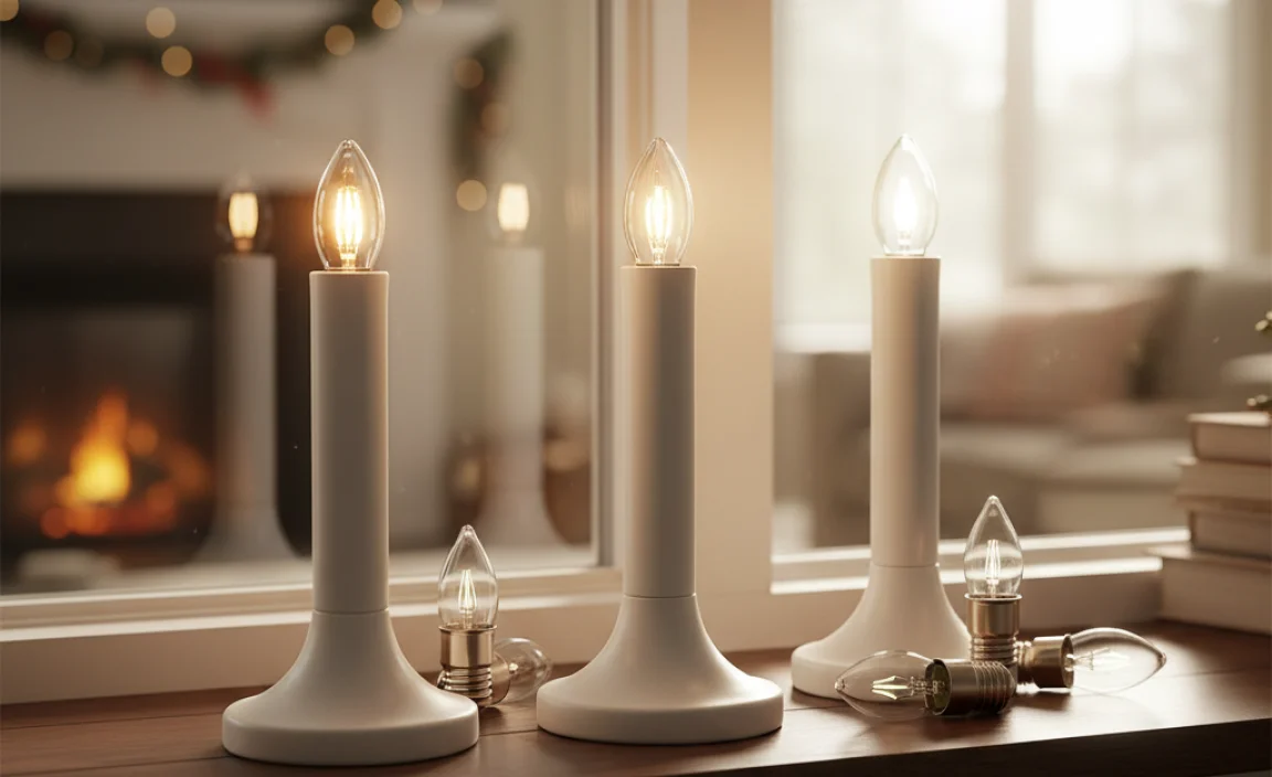 Light Bulbs For Window Candles: Find The Perfect Glow