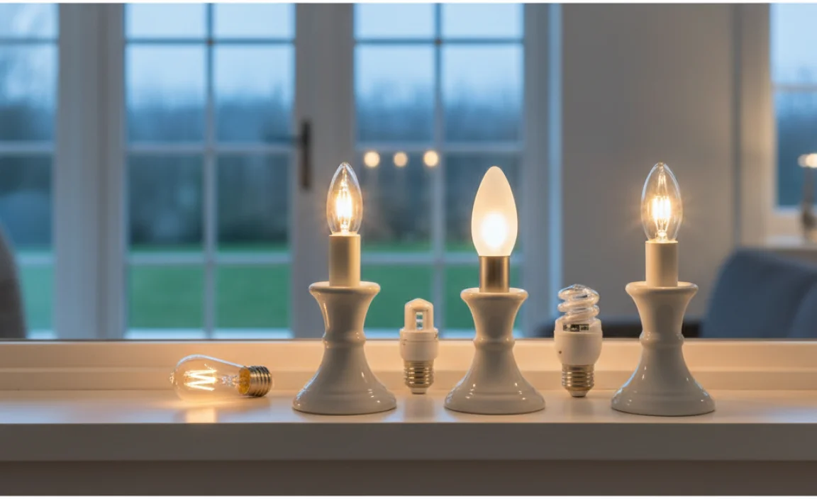 Light Bulbs for Window Candles