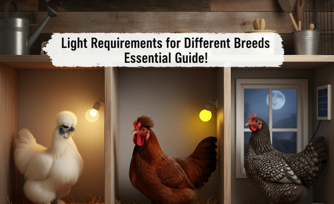 Light Requirements for Different Breeds