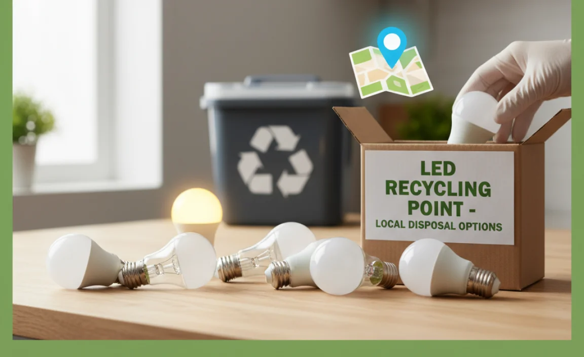 Local Disposal Options for LED Light Bulbs