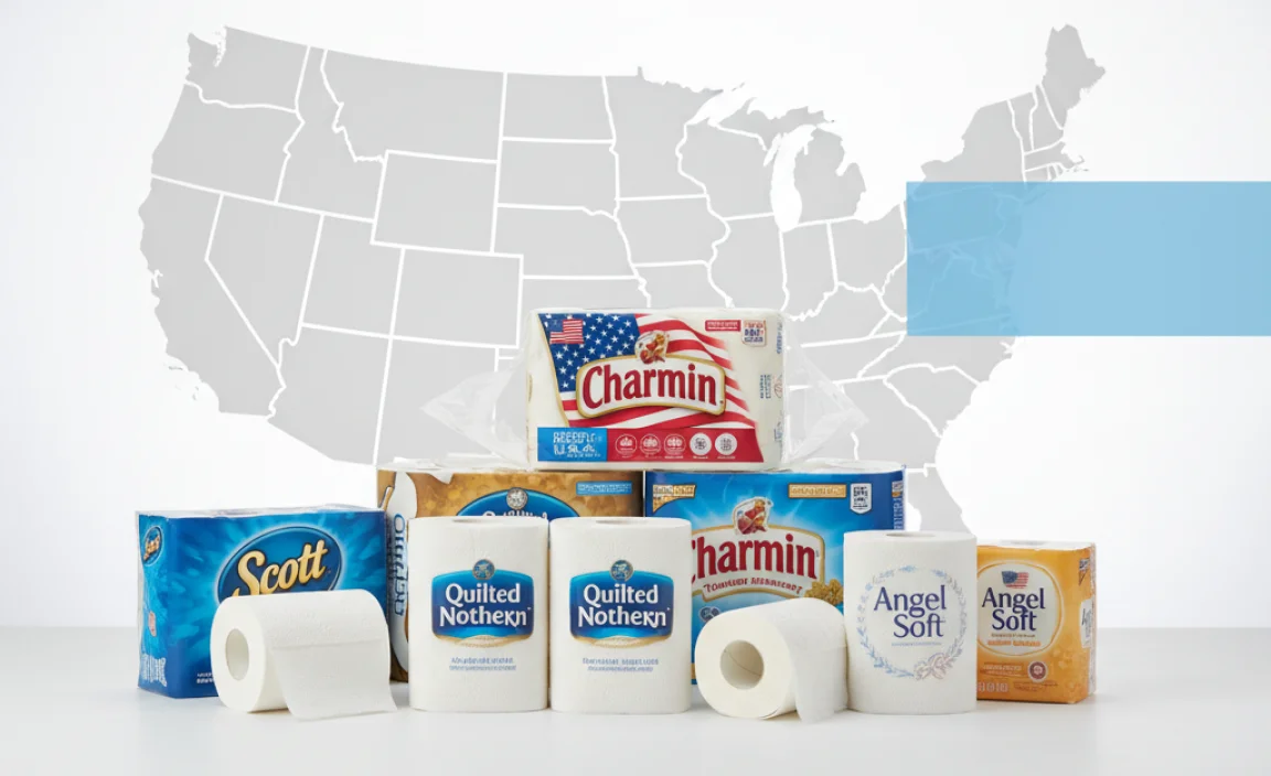 Major U.S. Toilet Paper Brands