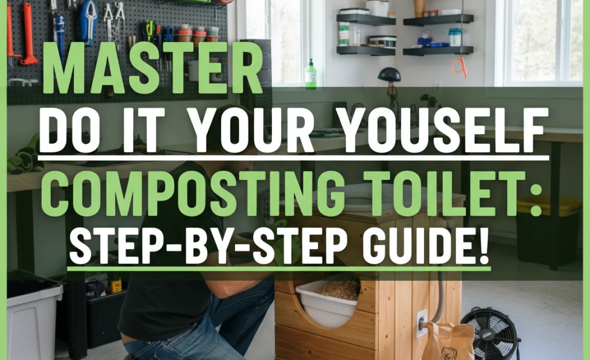 Master Do It Yourself Composting Toilet: Step-By-Step Guide!