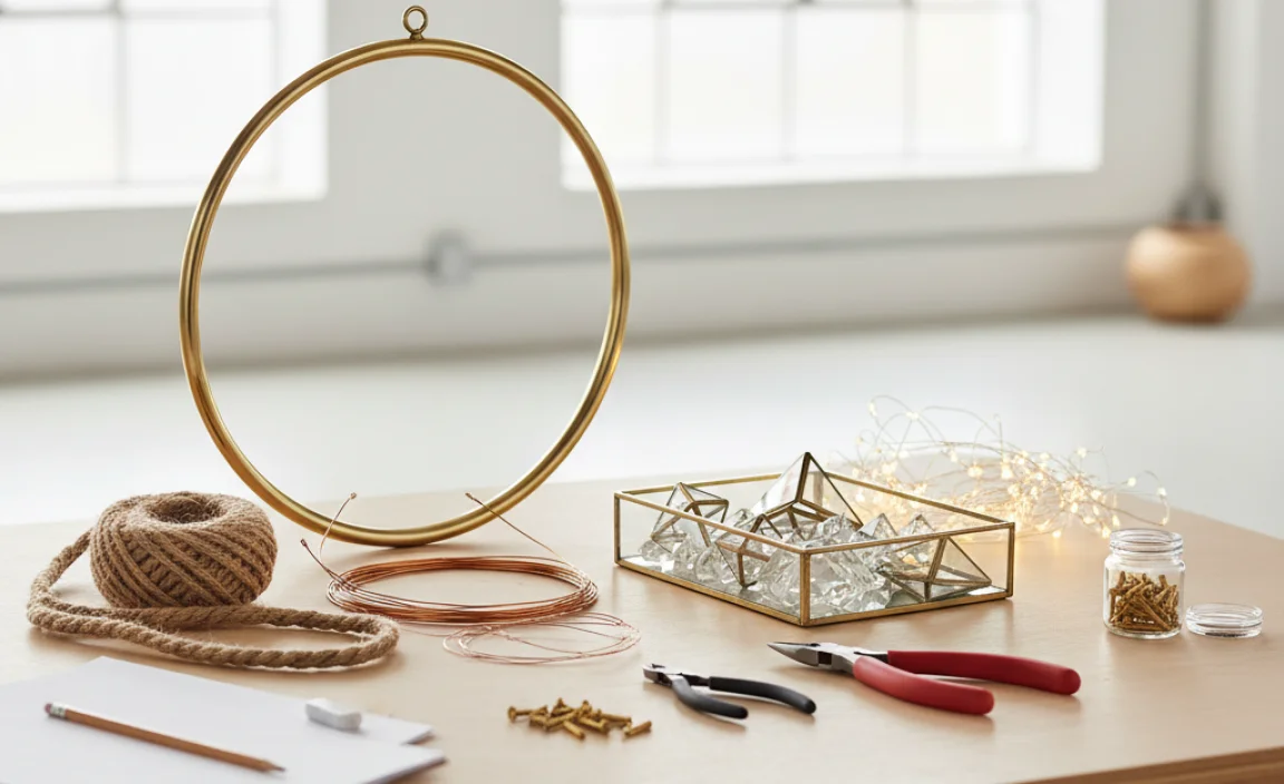 Materials Needed for Your DIY Chandelier