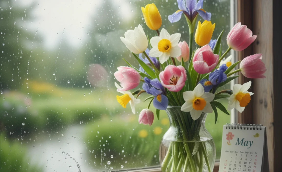 May Flowers Bring April Showers: A Seasonal Reflection