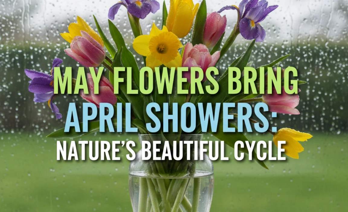 May Flowers Bring April Showers: Nature’S Beautiful Cycle