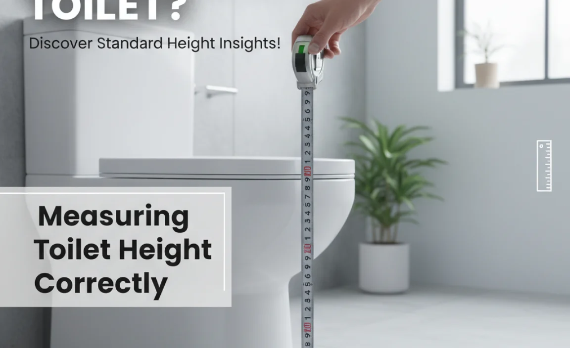 Measuring Toilet Height Correctly