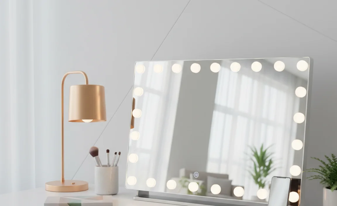 Mirror With Lights For Desk: Perfect Illumination Solutions